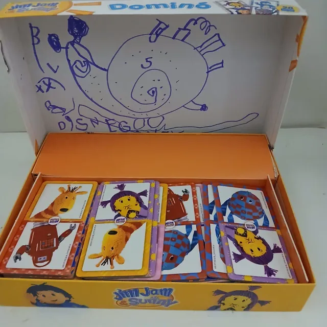 Gioco da tavolo Domino Jim Jam & Sunny