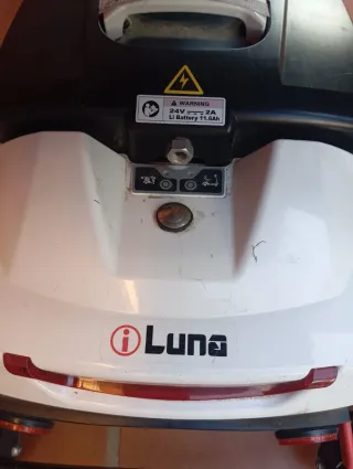 Scooter Iluna plegable con batería litio