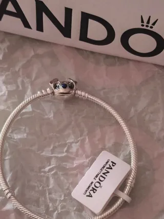 Pulsera Pandora Lilo Stitch Plata