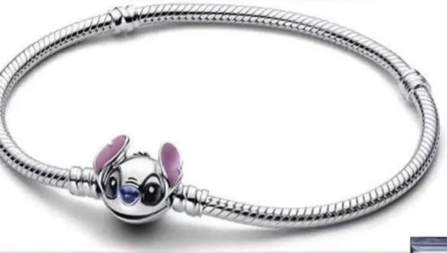 Pulsera Pandora Lilo Stitch Plata
