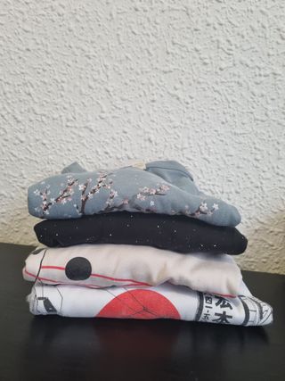 Lote 4 Camisetas Wituka Talla XS