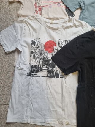 Lote 4 Camisetas Wituka Talla XS