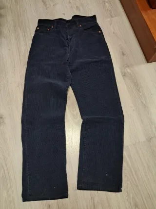 Pantalón Levi's Pana Azul marino T.30