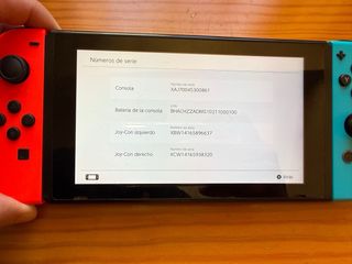 Nintendo Switch Azul y Rojo