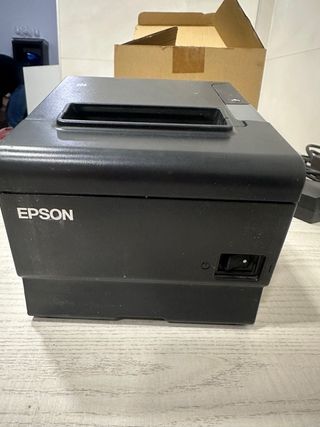 Impresora de Tickets Epson Negra