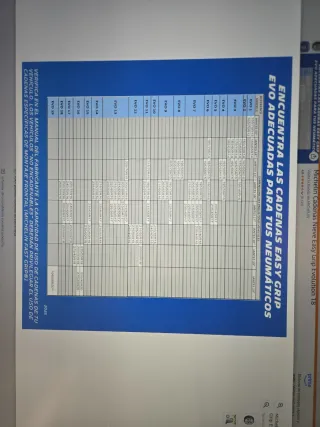 Cadenas Michelin Easy Grip Evo 18
