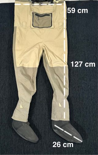 Vadeador pesca Eluanshi impermeable Talla M