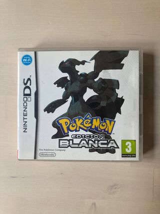 Pokémon Edición Blanca Nintendo DS