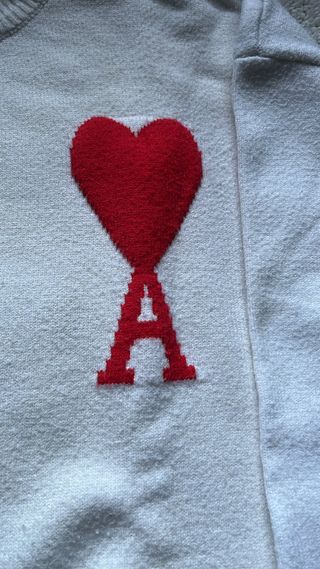 Jersey AMI Blanco Corazón Rojo