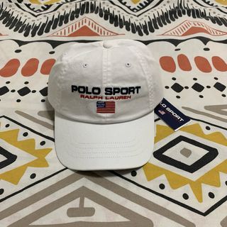 Ralph Lauren Gorra Polo Sport Blanca