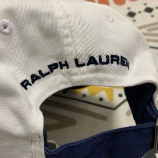 Ralph Lauren Gorra Polo Sport Blanca