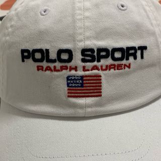 Ralph Lauren Gorra Polo Sport Blanca