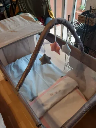 Cuna de viaje ASALVO 120x60 cm