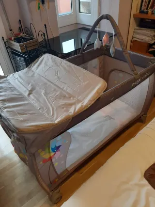 Cuna de viaje ASALVO 120x60 cm