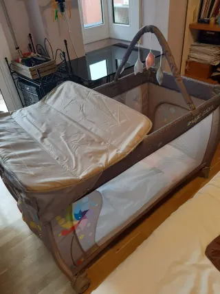 Cuna de viaje ASALVO 120x60 cm