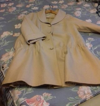 Vintage anni 80. Cappotto sartoriale paticolare