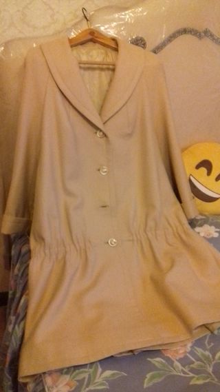 Vintage anni 80. Cappotto sartoriale paticolare