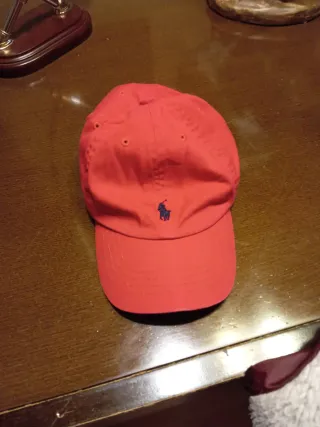 Gorra Polo Ralph Lauren niño roja