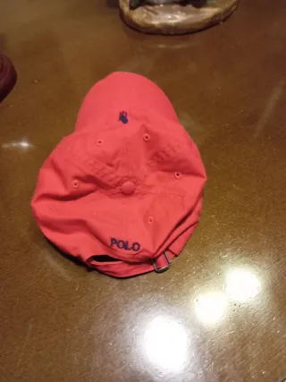Gorra Polo Ralph Lauren niño roja