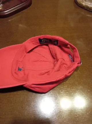 Gorra Polo Ralph Lauren niño roja