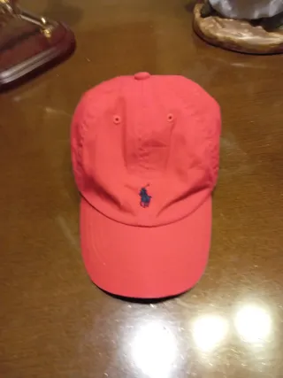 Gorra Polo Ralph Lauren niño roja