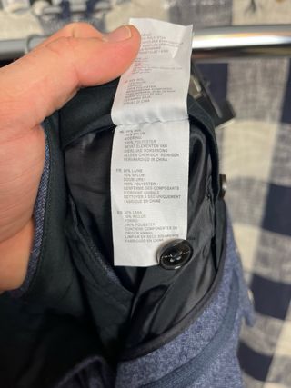 Pantalones Reiss Azul Grisáceo