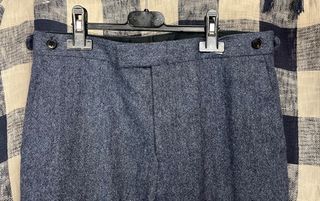 Pantalones Reiss Azul Grisáceo