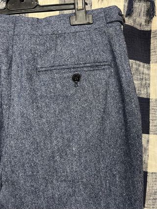 Pantalones Reiss Azul Grisáceo