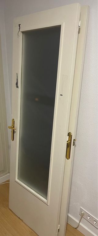 Puertas blancas antiguas