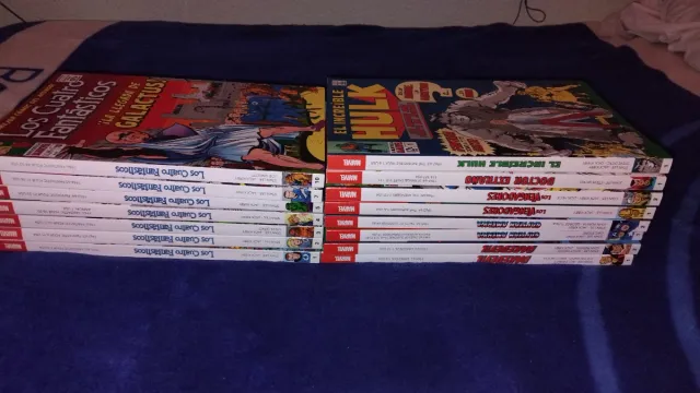 15 tomos Biblioteca marvel