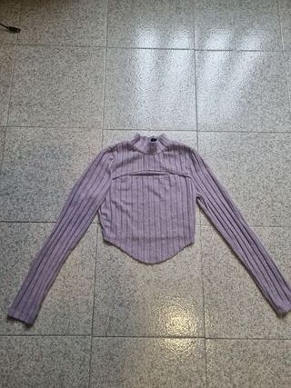 Camiseta Shein Talla XS Morada