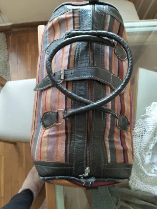 Bolsa de viaje marroquí multicolor