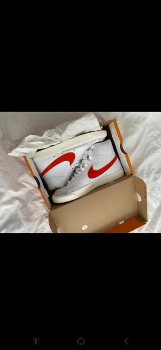 Nike Blazer Mid 77 Rojo Blanco