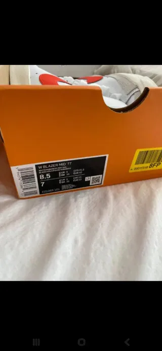 Nike Blazer Mid 77 Rojo Blanco