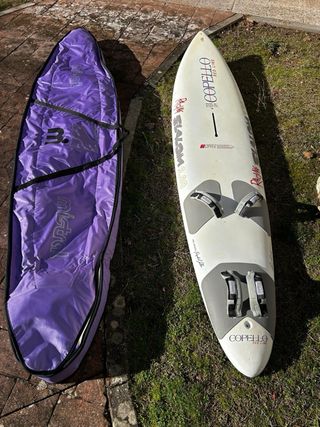 Tabla windsurf Copello Slalom 2.80 funda Mistral