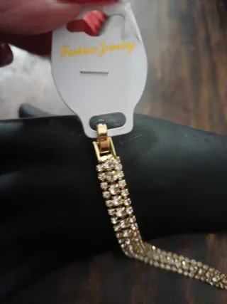 Bracciale donna con strass