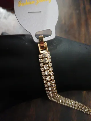 Bracciale donna con strass