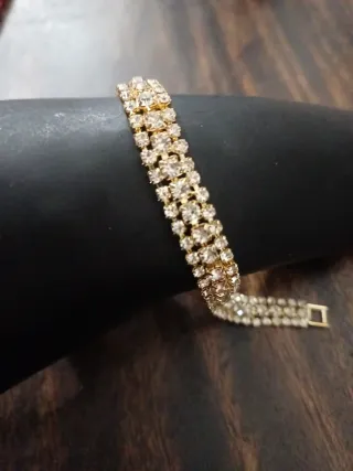 Bracciale donna con strass