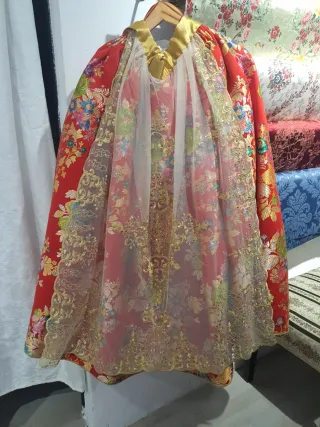 Traje de Fallera Adulta Rojo