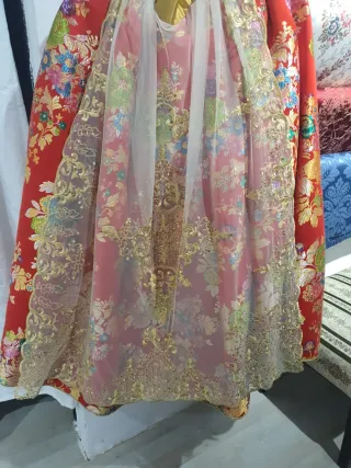 Traje de Fallera Adulta Rojo