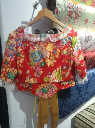 Traje de Fallera Adulta Rojo
