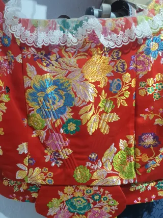 Traje de Fallera Adulta Rojo