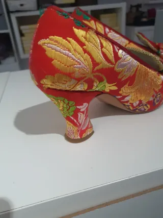 Traje de Fallera Adulta Rojo