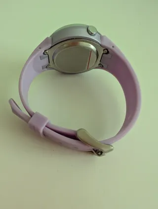 Reloj mujer K5576/4 trendy de caucho morado.