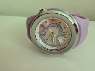 Reloj mujer K5576/4 trendy de caucho morado.