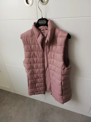 Chaleco acolchado Lefties rosa Talla m