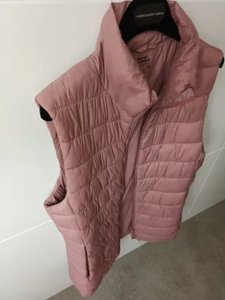 Chaleco acolchado Lefties rosa Talla m