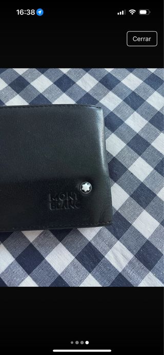 Cartera Montblanc Negra