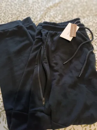 Pantalón chándal Pier One negro