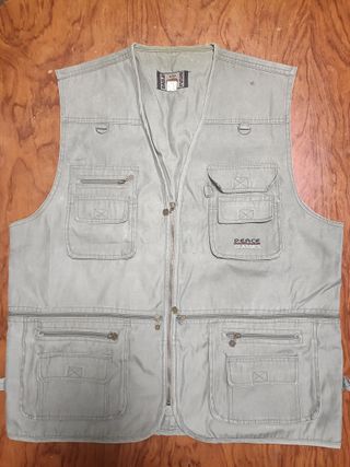 Chaleco Verde Oliva Talla XXL